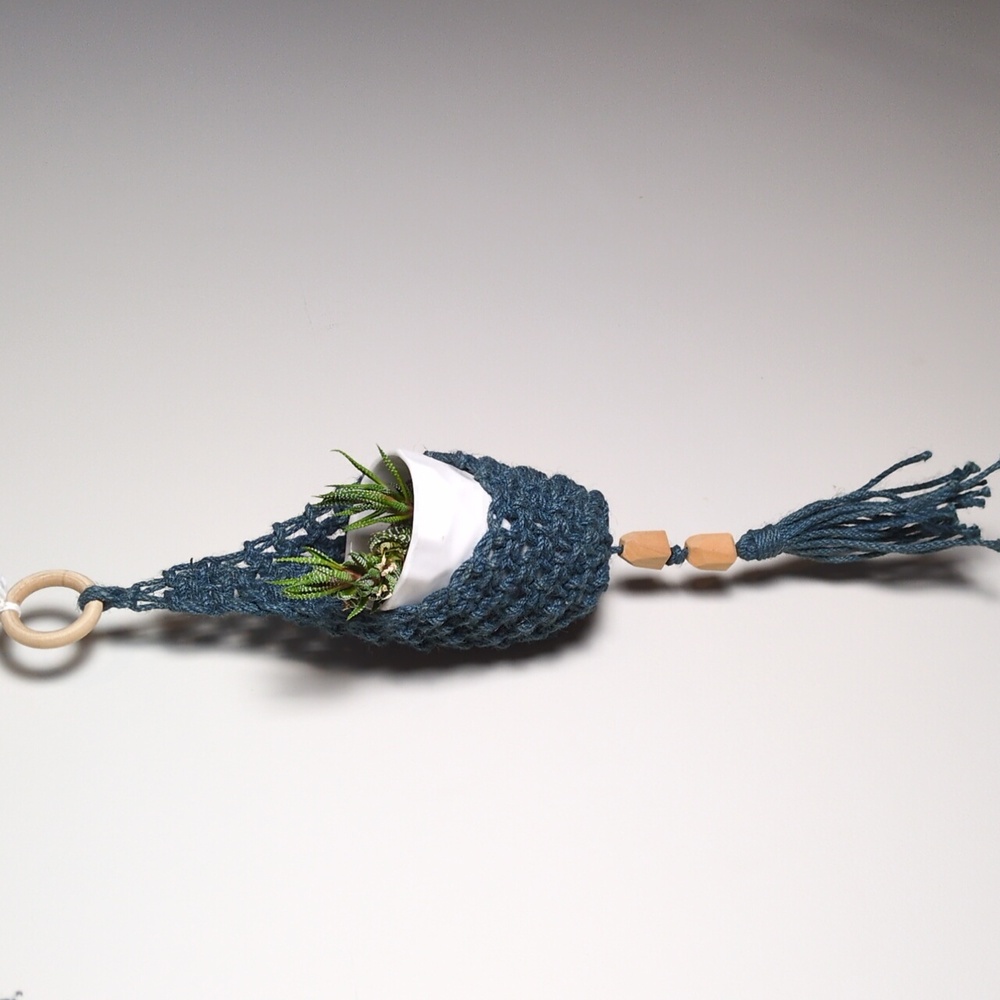 New Handmade Macrame Hanging Planter Basket Plant Hanger Home Decor Flower Pot